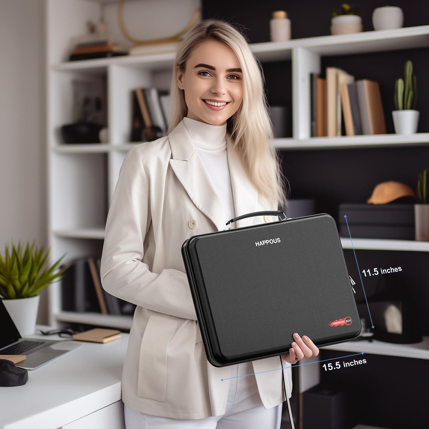 Organizador de Documentos a Prueba de Fuego HAPPOUS 13 Bolsillos