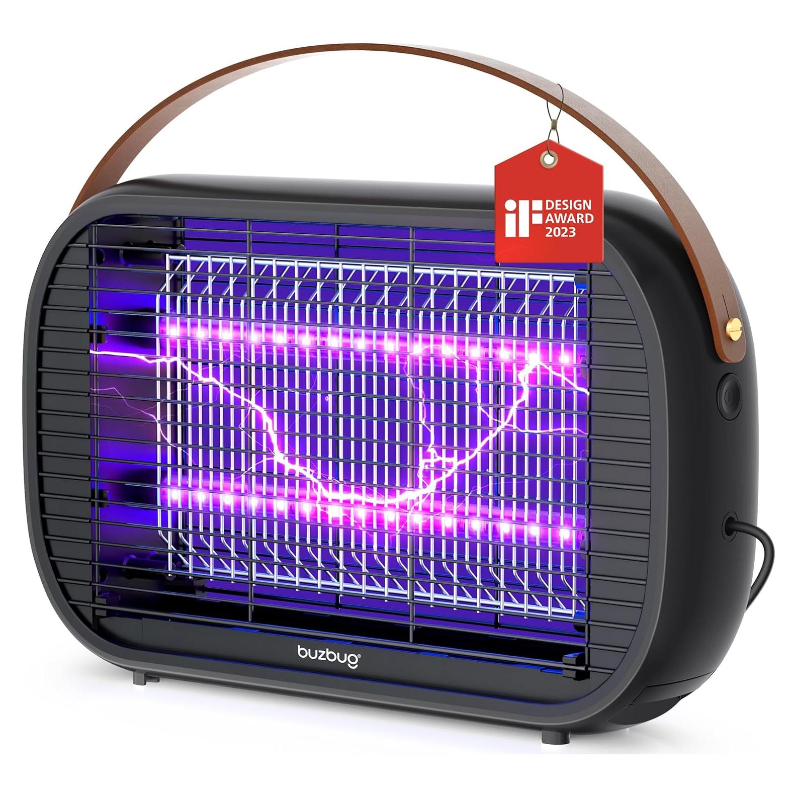 Zapper de Insectos Buzbug MA015B LED 5W Negro 10 Años