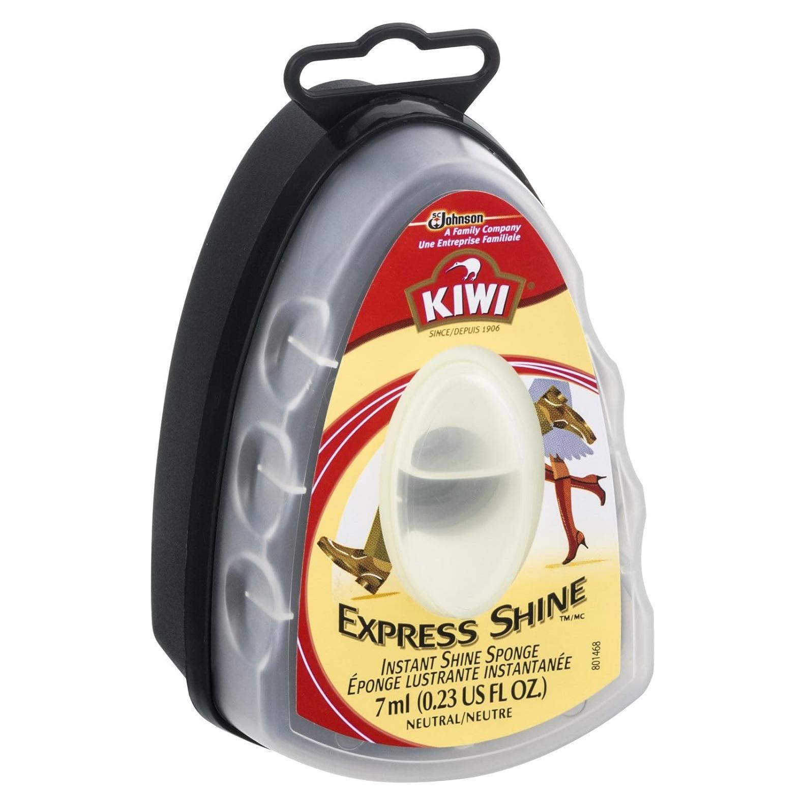 Esponja de Pulido KIWI Express Shine 6.8 ml para Zapatos