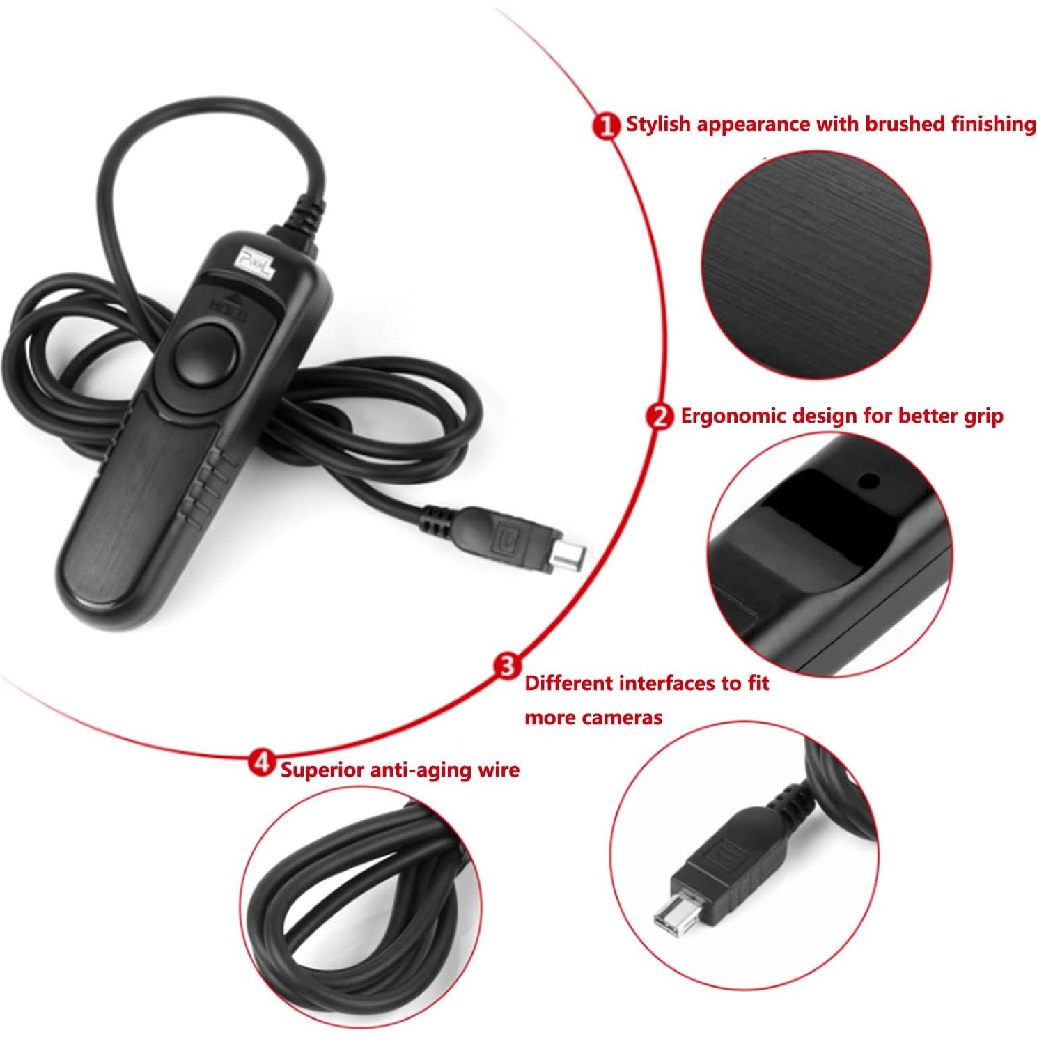 Liberador de obturador remoto ITOTIN DC0 para Nikon Z9 y más