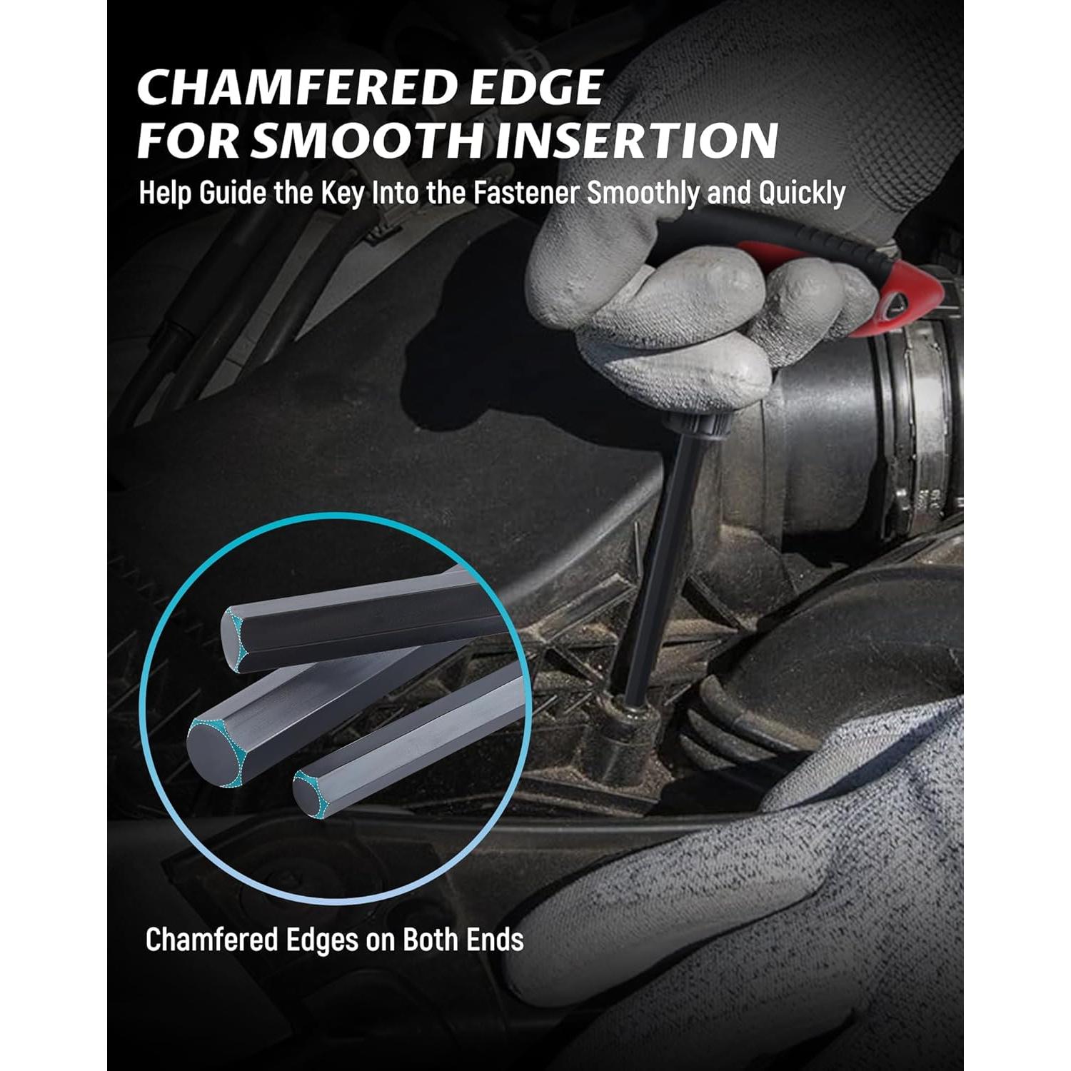 Juego de Llaves Allen T Lichamp Métrico 8 Piezas 2-10mm