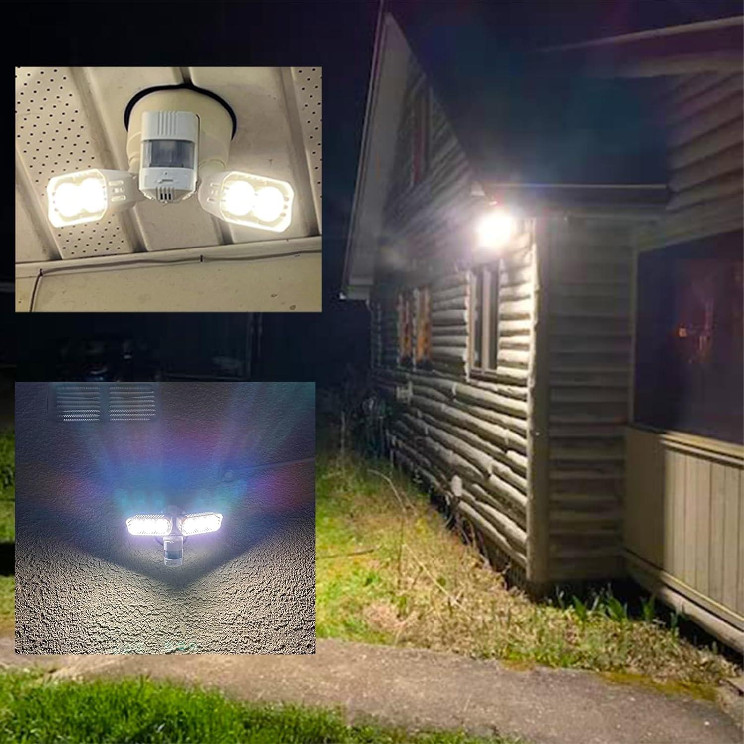 Luces Exteriores SANSI 28W con Sensor de Movimiento IP65