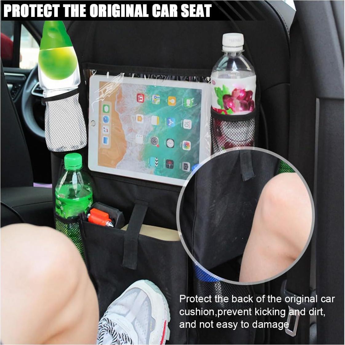 Organizador de Asiento Trasero de Coche SMILFUY con Soporte para Tableta