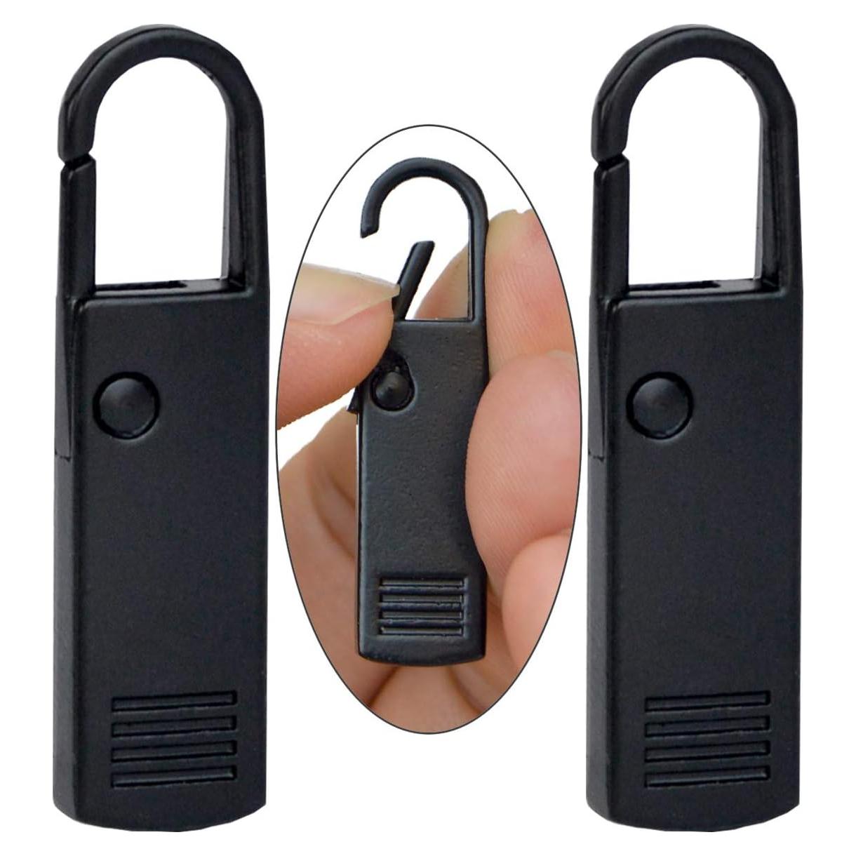 Reemplazo Tirador de Cremallera Yeezo 4 Pcs Negro