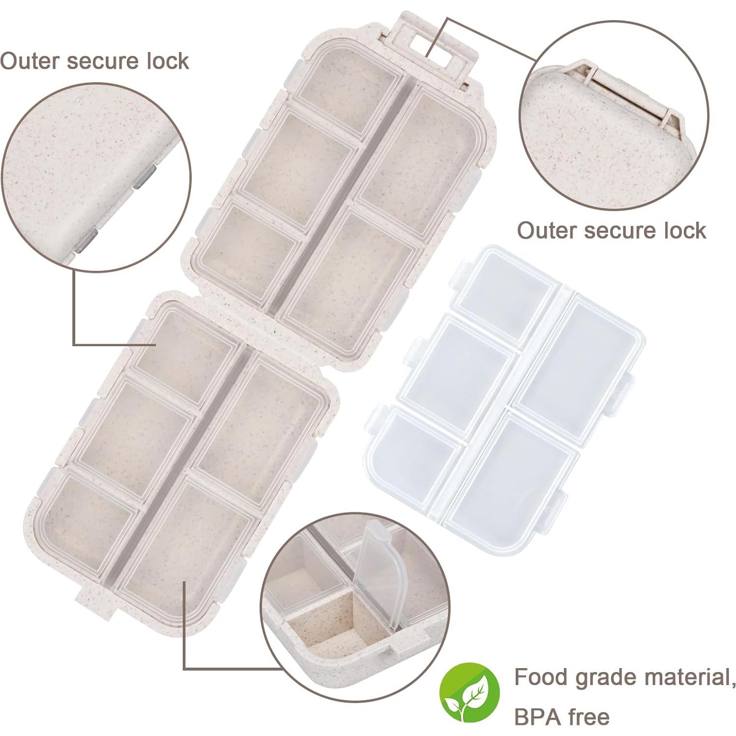 Organizador de Pastillas Grande Shiritany con 189 Etiquetas