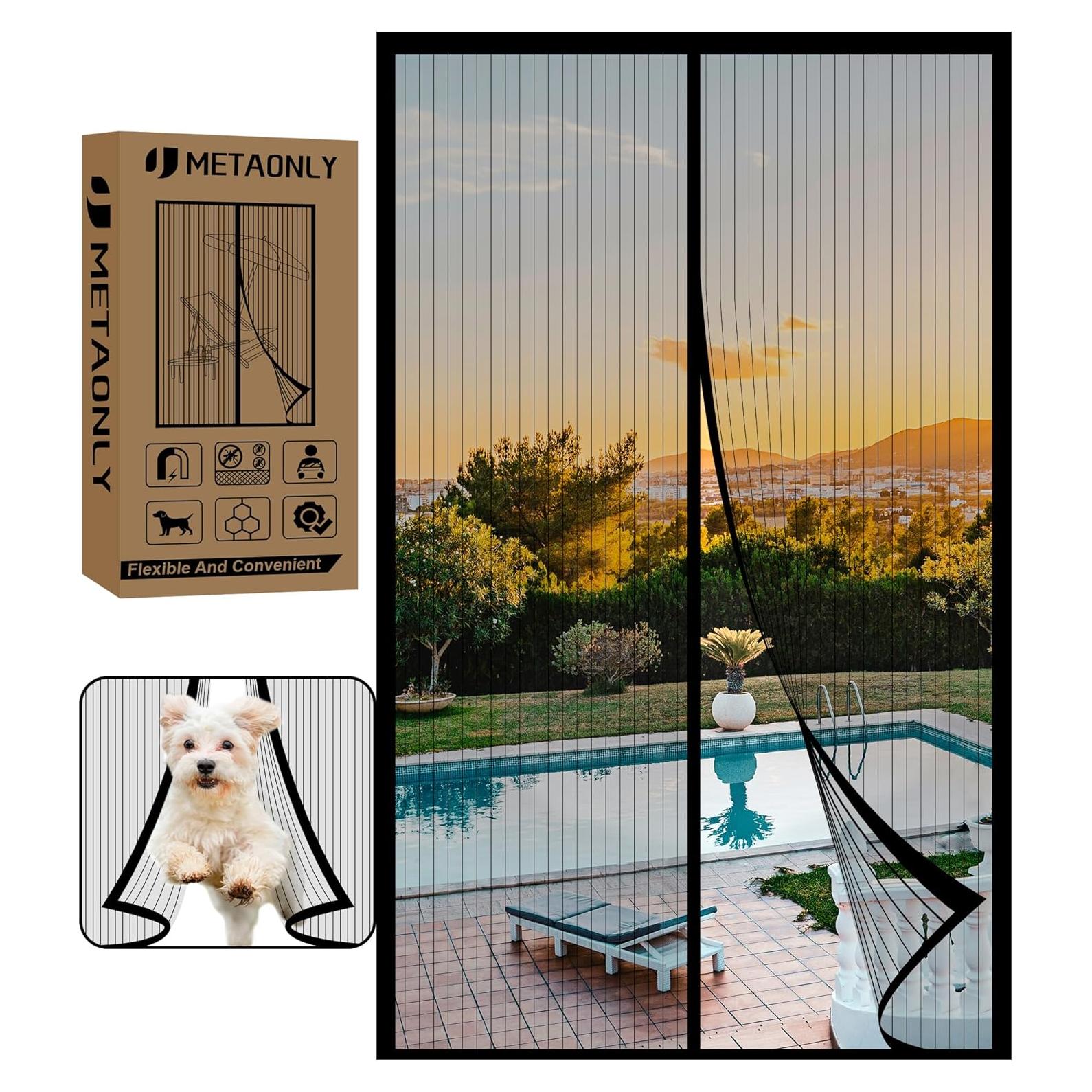 Malla de Puerta Magnética METAONLY 36x83 cm Antimosquitos