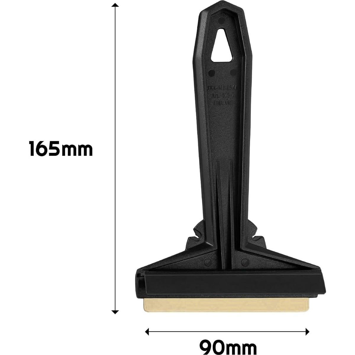 Raspador de Hielo Murska con Cuchilla de Latón - Negro