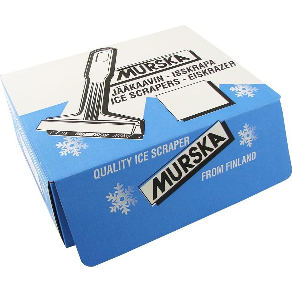 Raspador de Hielo Murska con Cuchilla de Latón - Negro
