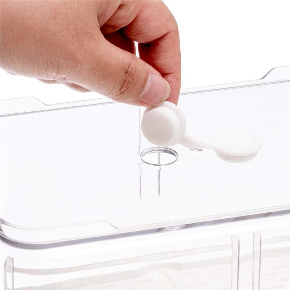 Contenedor Apilable Slideep 28 cm para Alimentos con Tapa