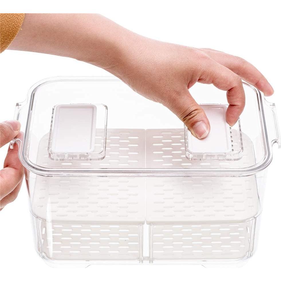 Contenedor Apilable Slideep 28 cm para Alimentos con Tapa