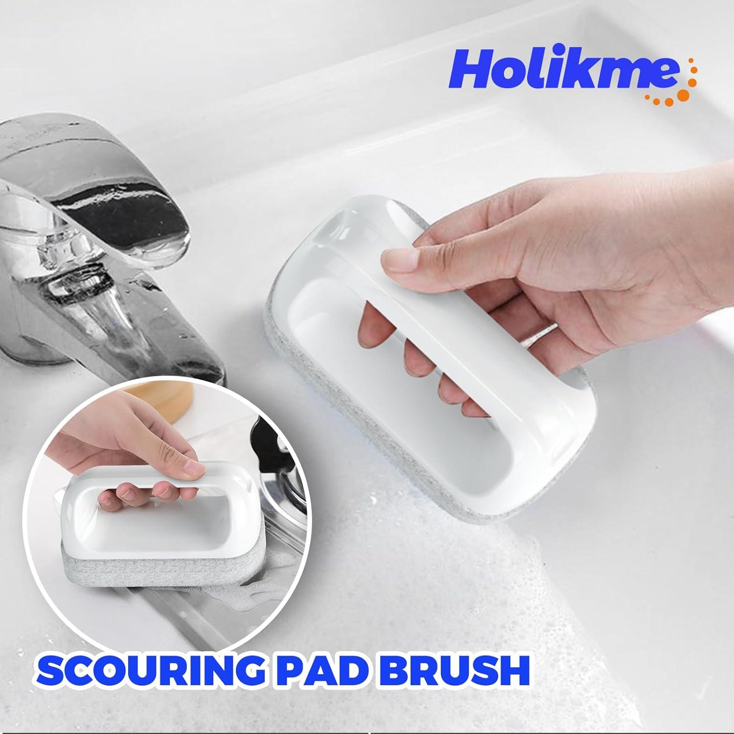 Conjunto de Cepillos de Limpieza Holikme 6 Piezas Amarillo