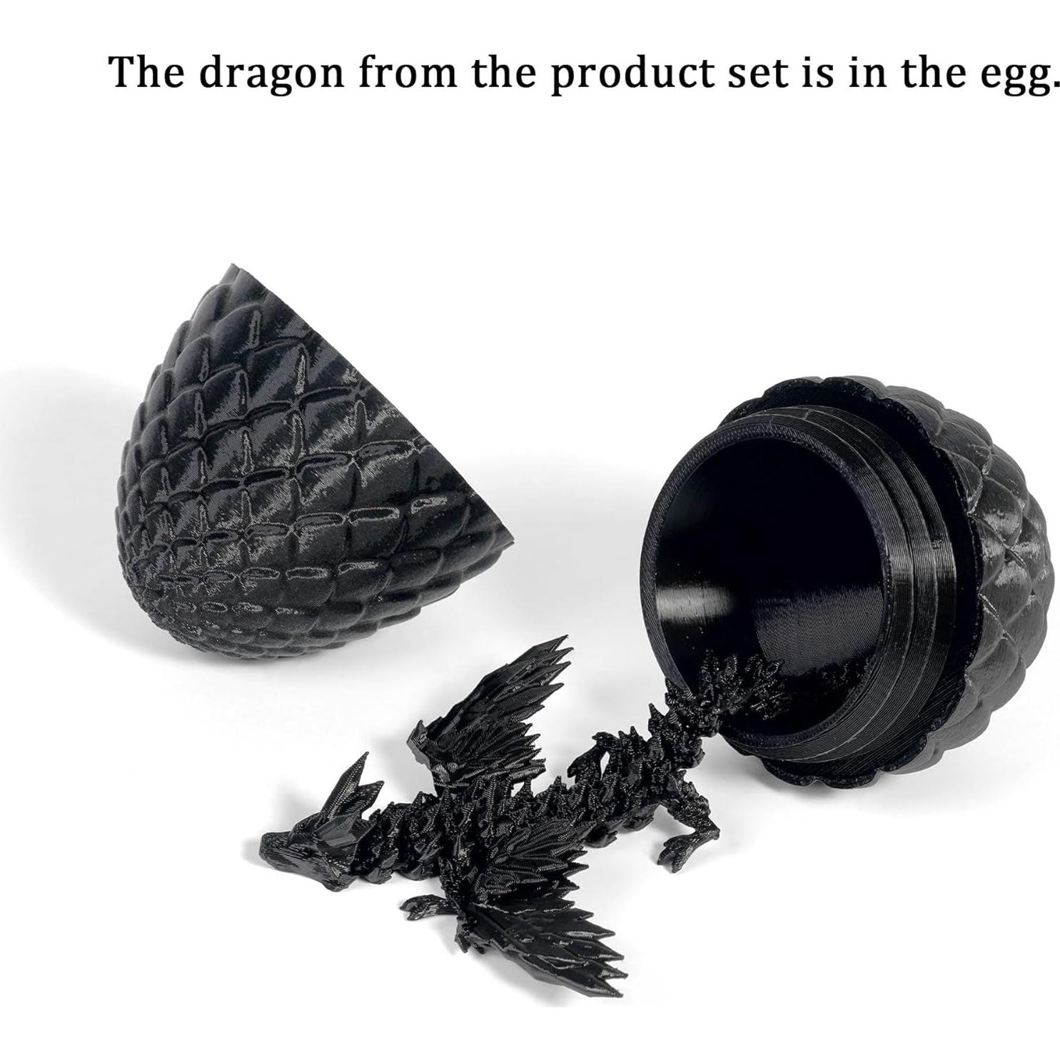 Huevo de Dragón 3D Decoración Pastel Fantasía Suministros Fiesta