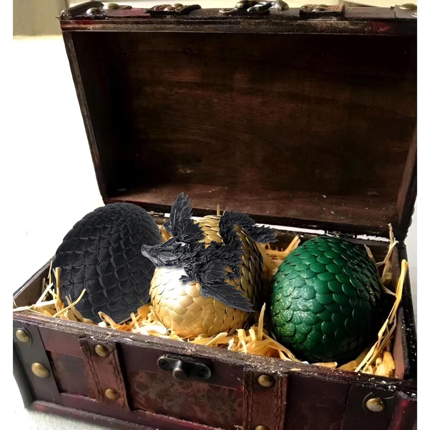 Huevo de Dragón 3D Decoración Pastel Fantasía Suministros Fiesta