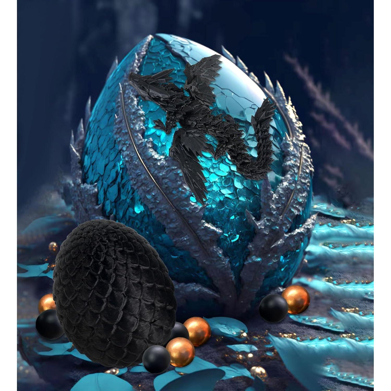 Huevo de Dragón 3D Decoración Pastel Fantasía Suministros Fiesta