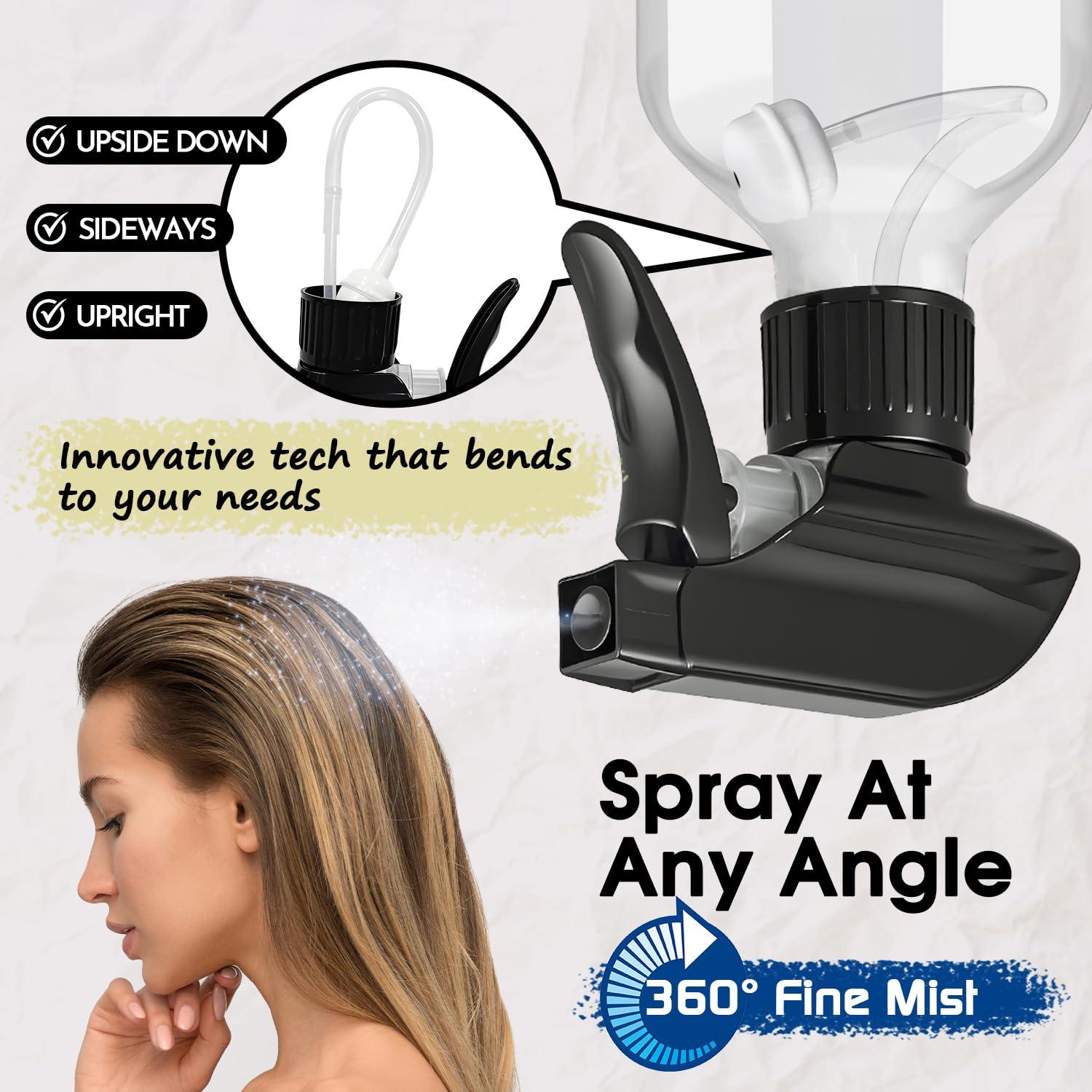 2 Botellas de Spray de Plástico 300 ml AMORIX Ajustable