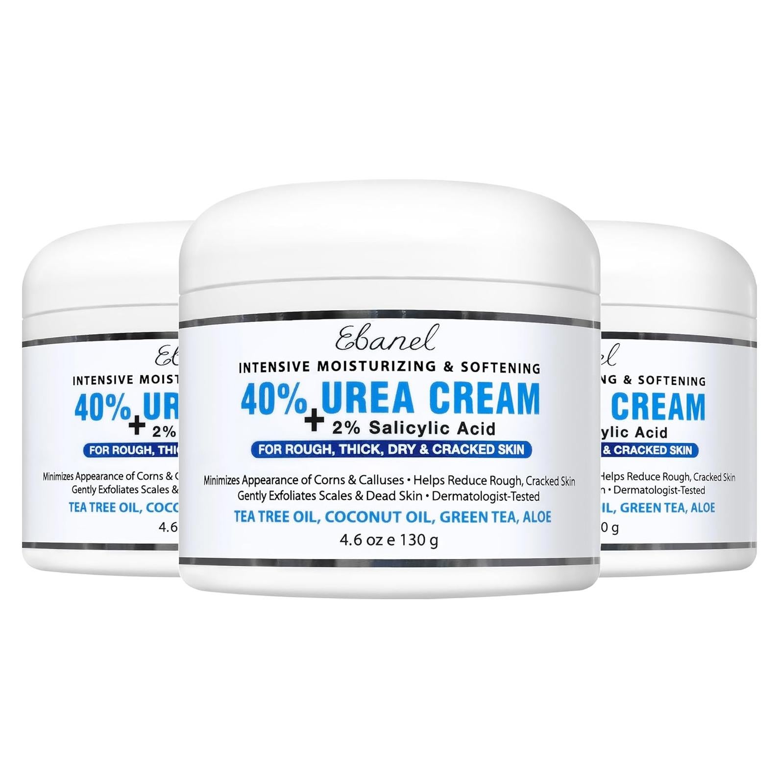 Crema de Urea 40% Ebanel para Pies Secos y Agrietados 390g