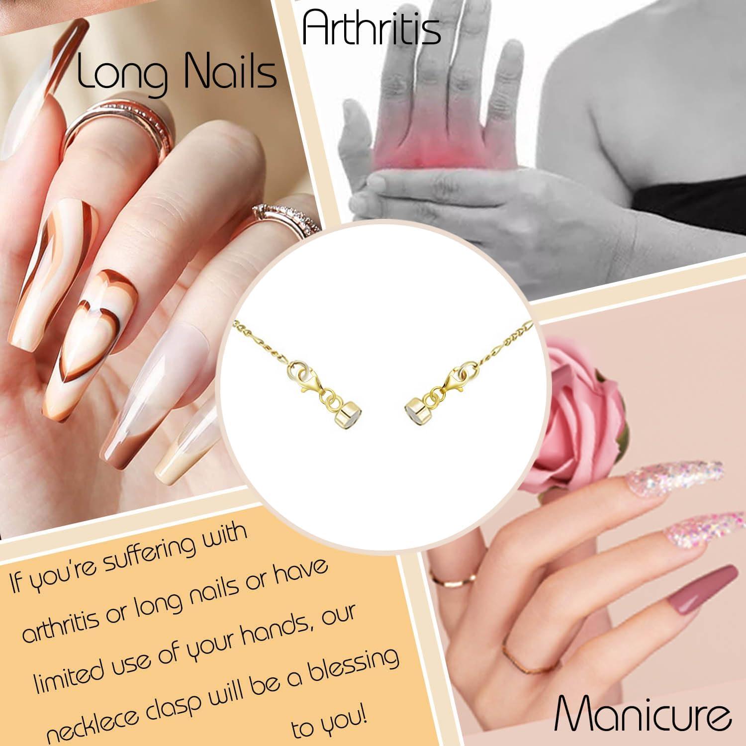 Cierres Magnéticos Doble Langosta Qulltk 12Pcs Oro 14K