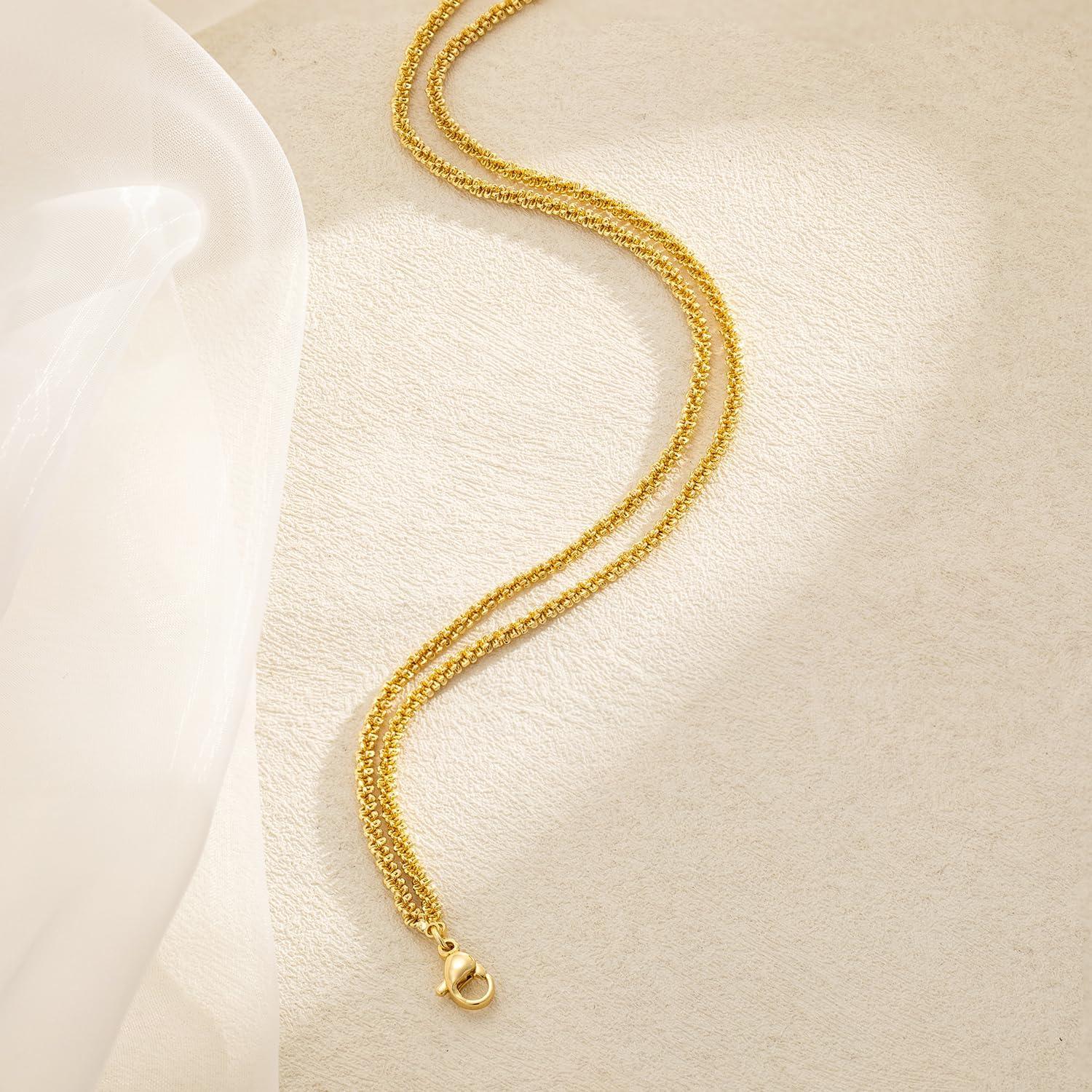 Pulsera de Tobillo Tewiky de Plata Esterlina Ajustable Dorada