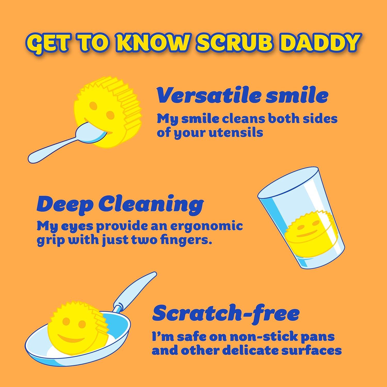 Limpiador Multiusos Cif Scrub Daddy Limón - Paquete de 3