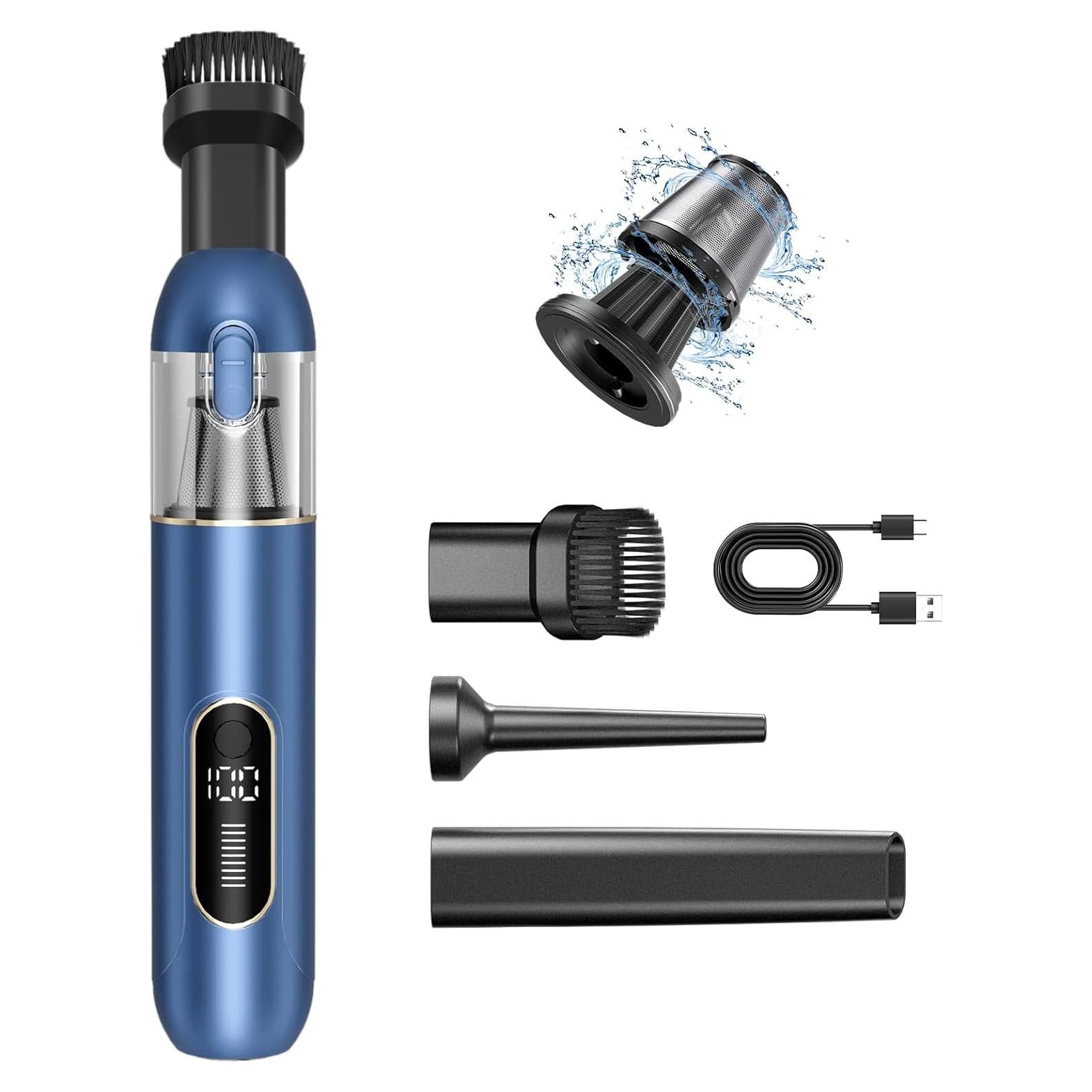 Aspiradora de Mano Inalámbrica Ederfun L-19 13000PA 4-en-1