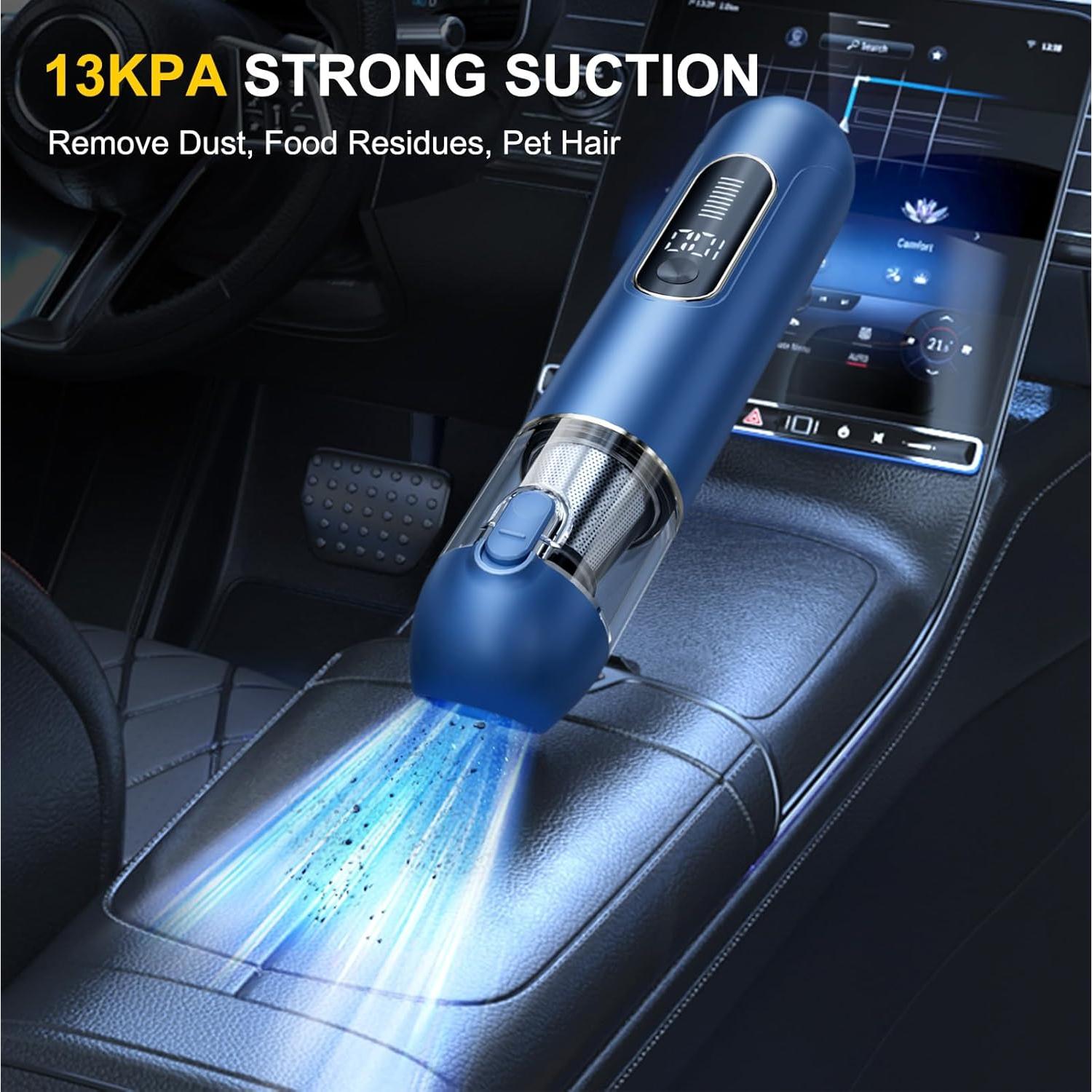 Aspiradora de Mano Inalámbrica Ederfun L-19 13000PA 4-en-1