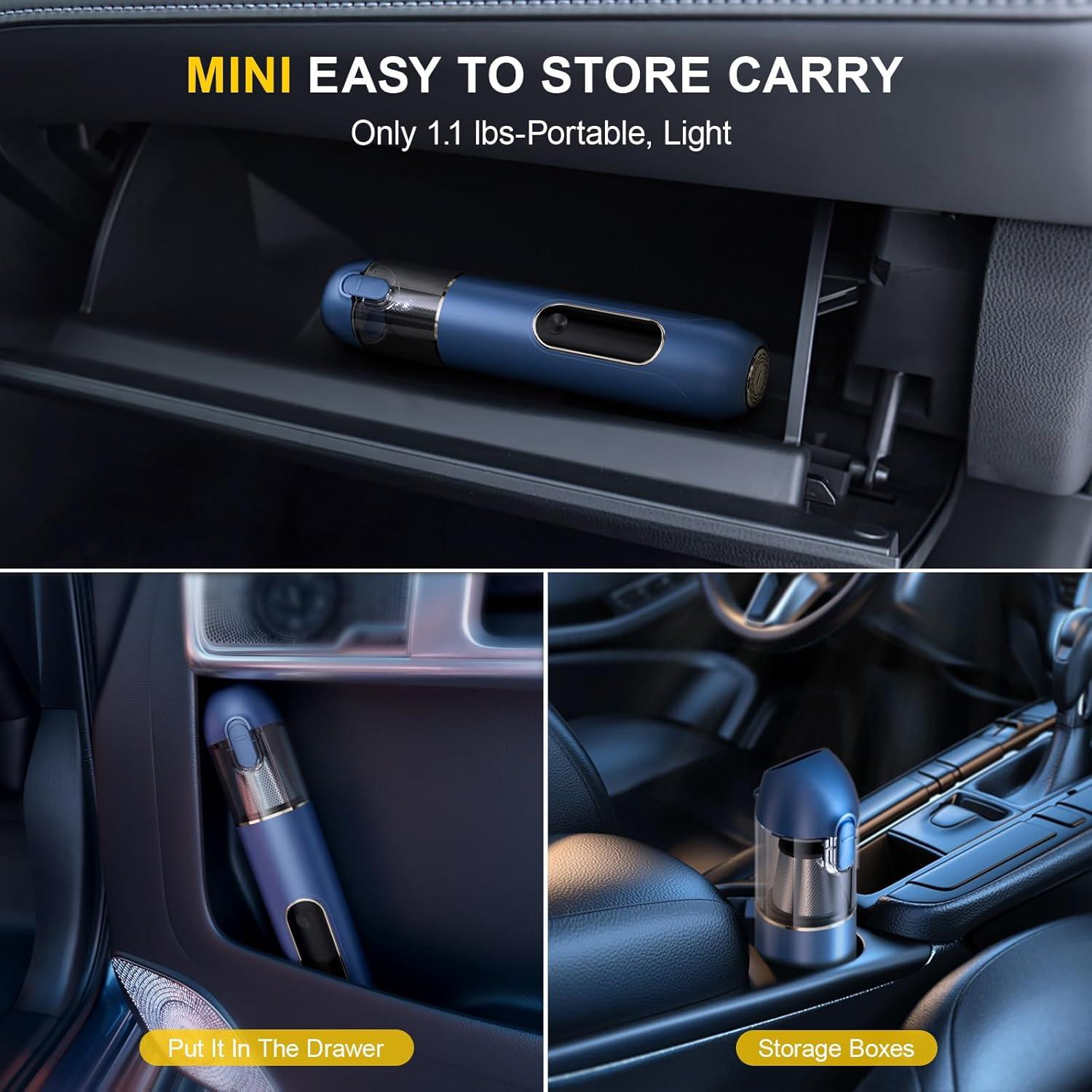 Aspiradora de Mano Inalámbrica Ederfun L-19 13000PA 4-en-1