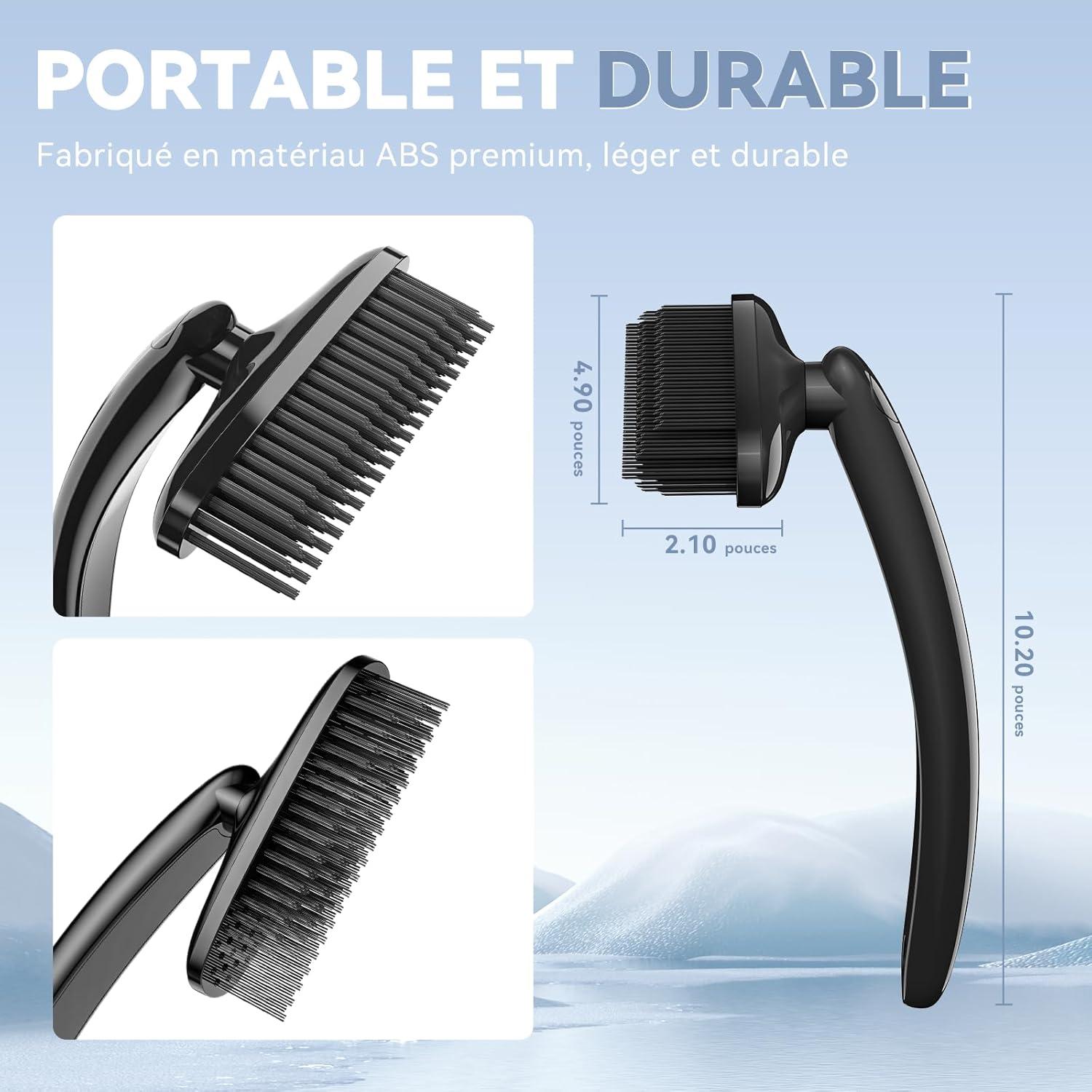 Cepillo Limpiador Rotativo CLEANGOR Rotatebrush R1 - Negro