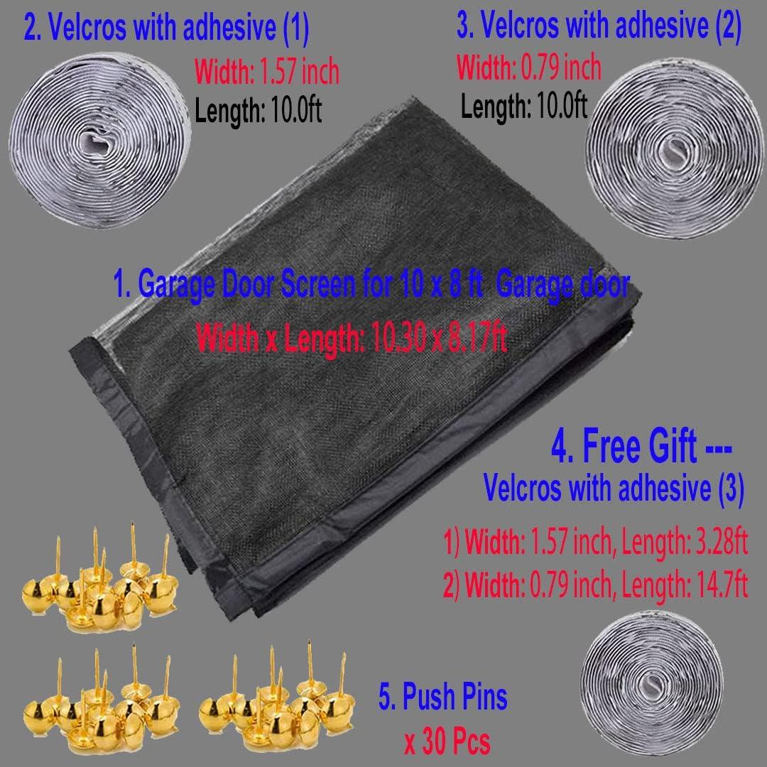 Pantalla de Garaje Magnética YoFuZiHu 10x8ft Negra