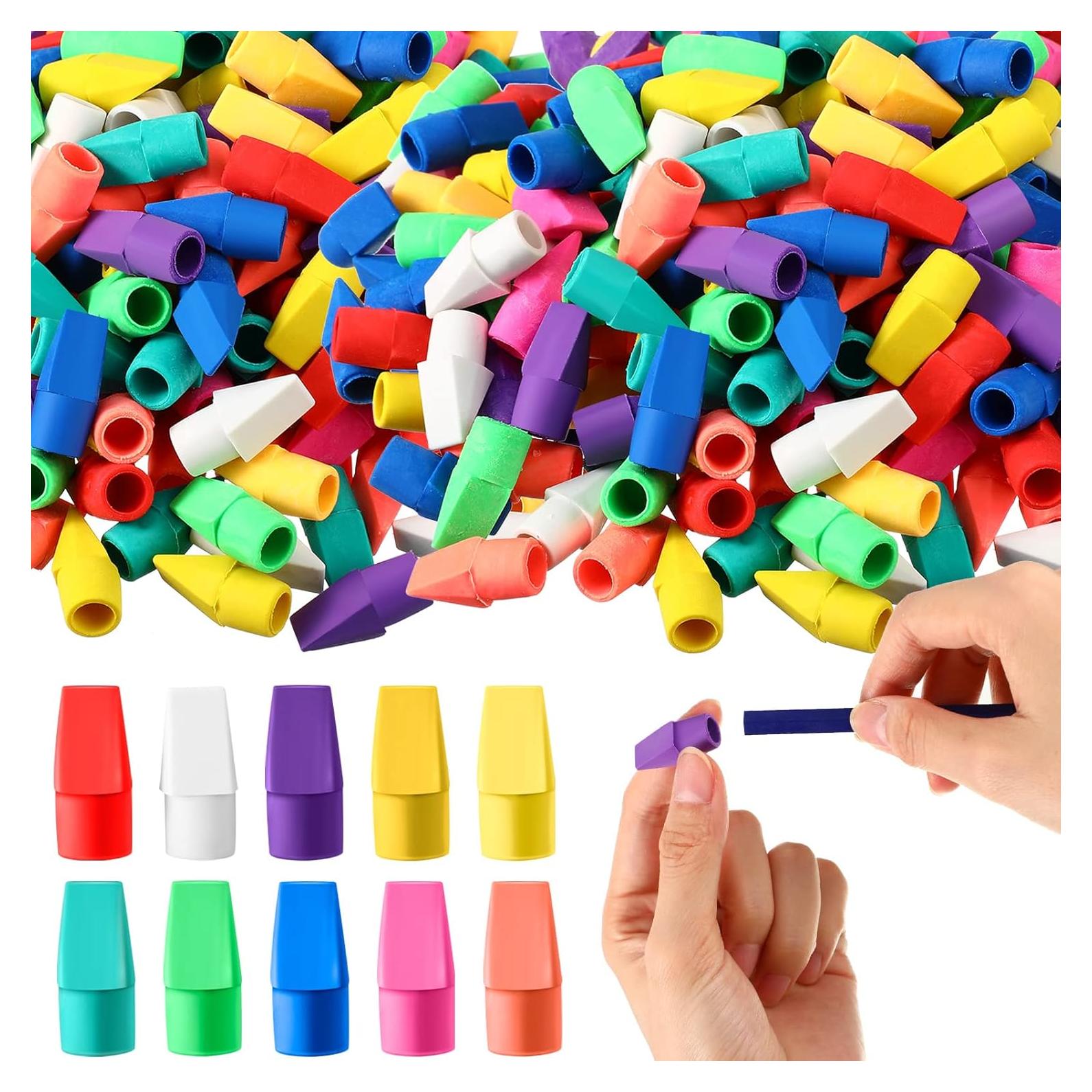 Borradores de Goma Crtiin 1000 Pcs Multicolor en Forma de Flecha