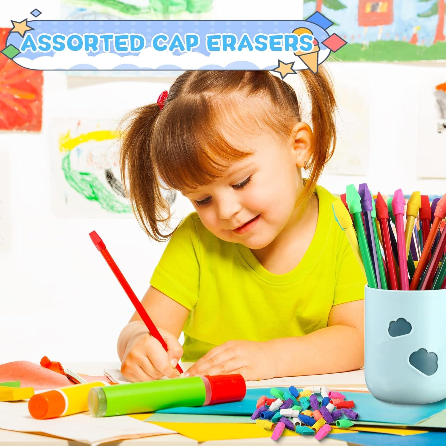 Borradores de Goma Crtiin 1000 Pcs Multicolor en Forma de Flecha