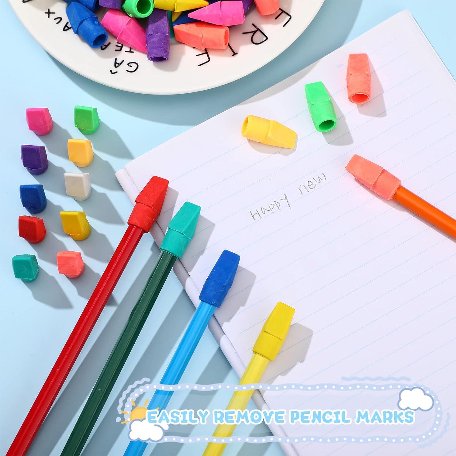 Borradores de Goma Crtiin 1000 Pcs Multicolor en Forma de Flecha