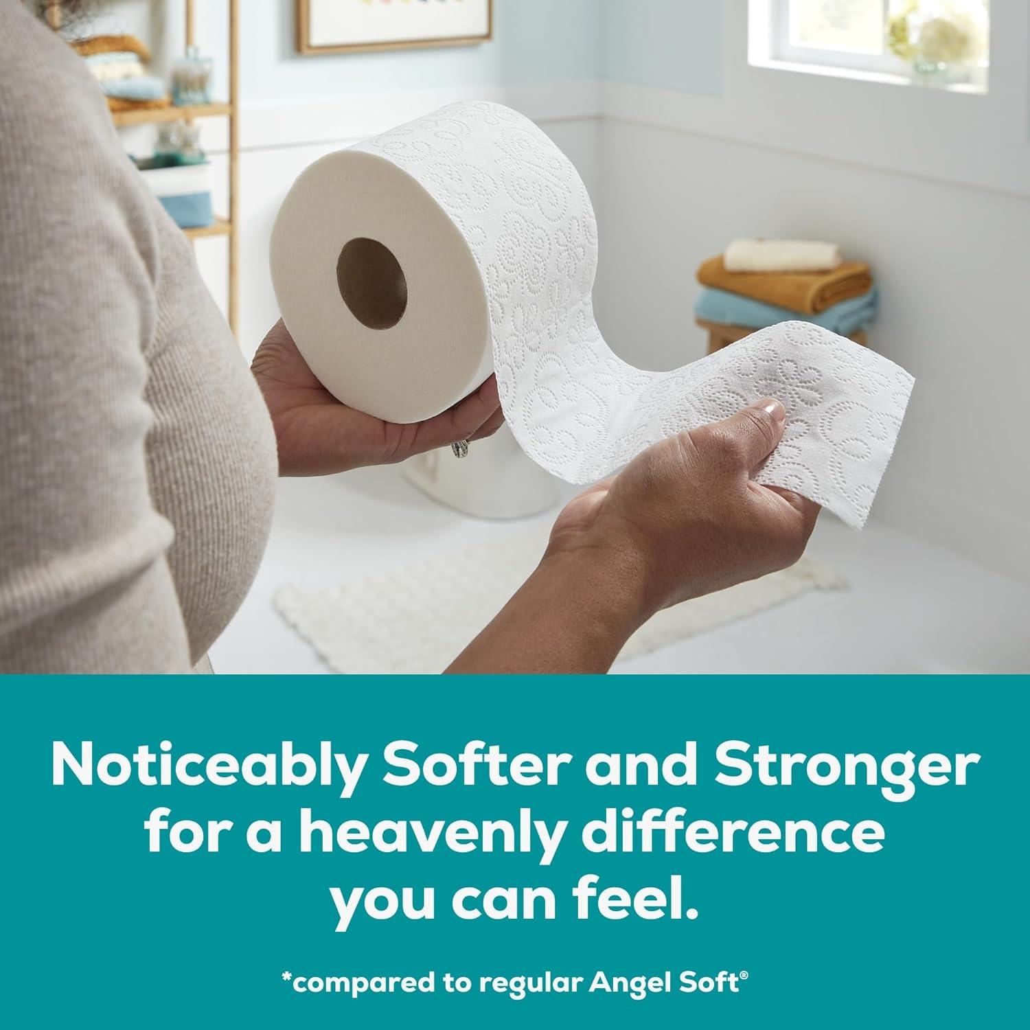 Papel Higiénico Ultra Angel Soft 6 Rollos Mega 320 Hojas 2 Capas