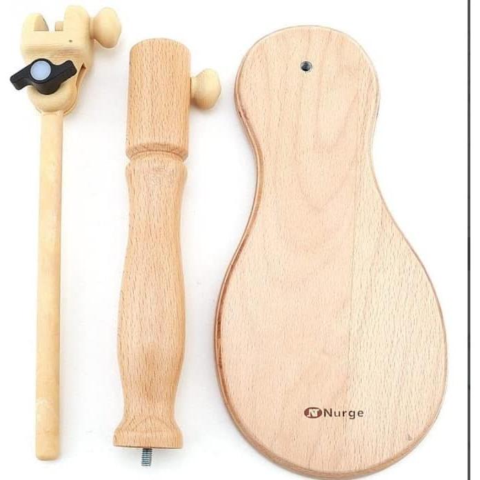 Soporte de Bordado Ajustable Nurge 190-1 Madera Natural