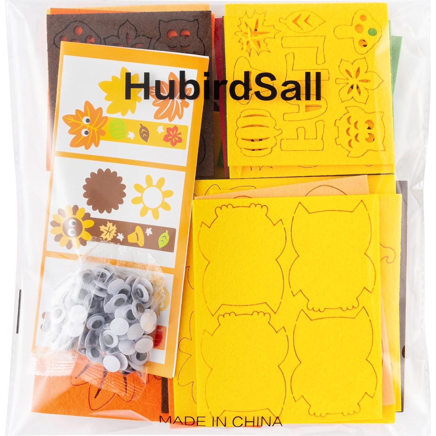 Kit de Manualidades de Marcadores de Otoño HubirdSall 24 Piezas