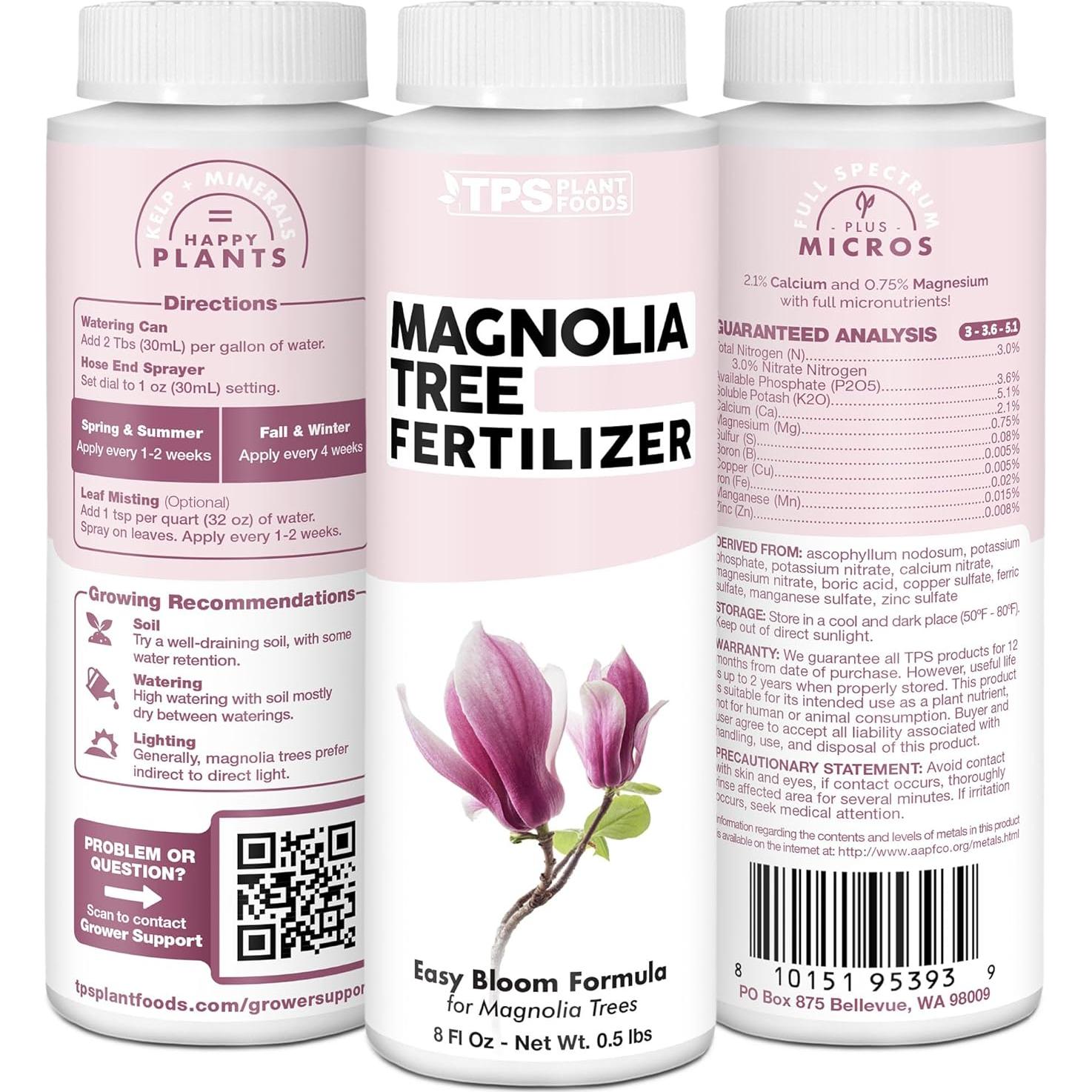 Fertilizante Líquido Completo para Magnolia TPS 250mL