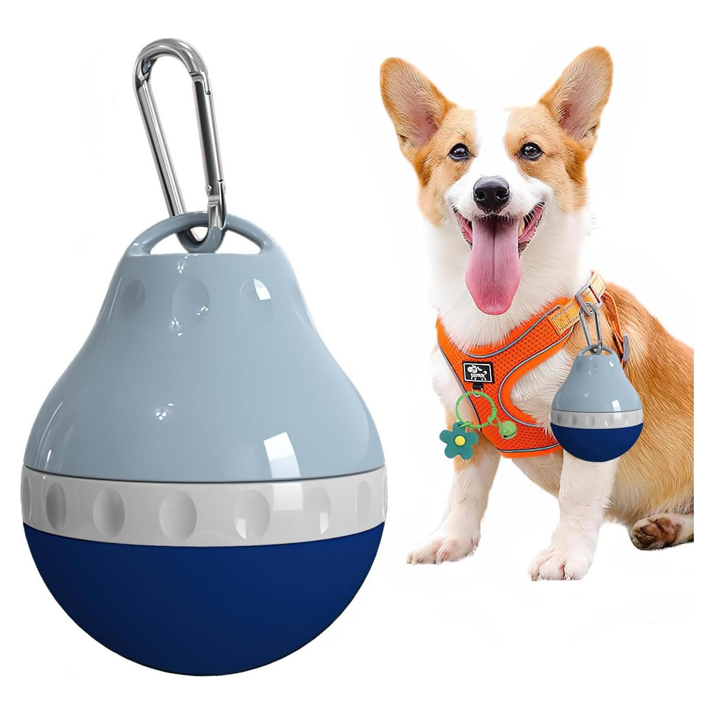 Botella de Agua para Perros Zazoot 200ml Plegable a Prueba de Fugas