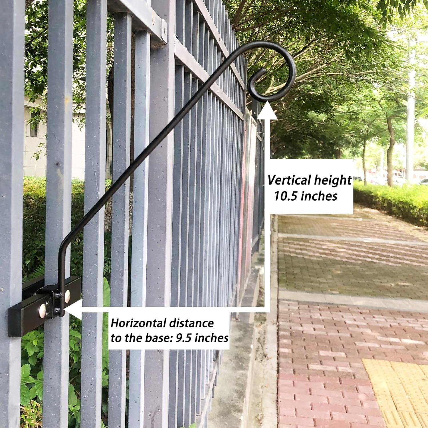 Gancho de Deck NEECONG para Colgar Cestas y Macetas - 15 lbs