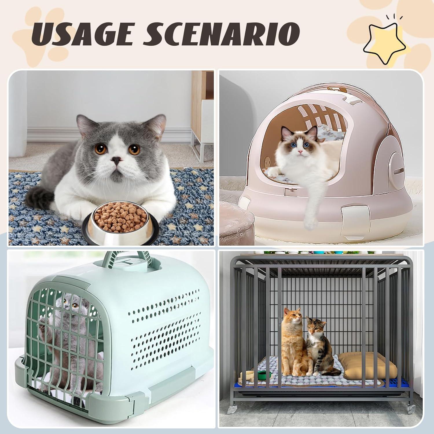 6 Mantitas Absorbentes Lavables para Cobayas 40x60 cm