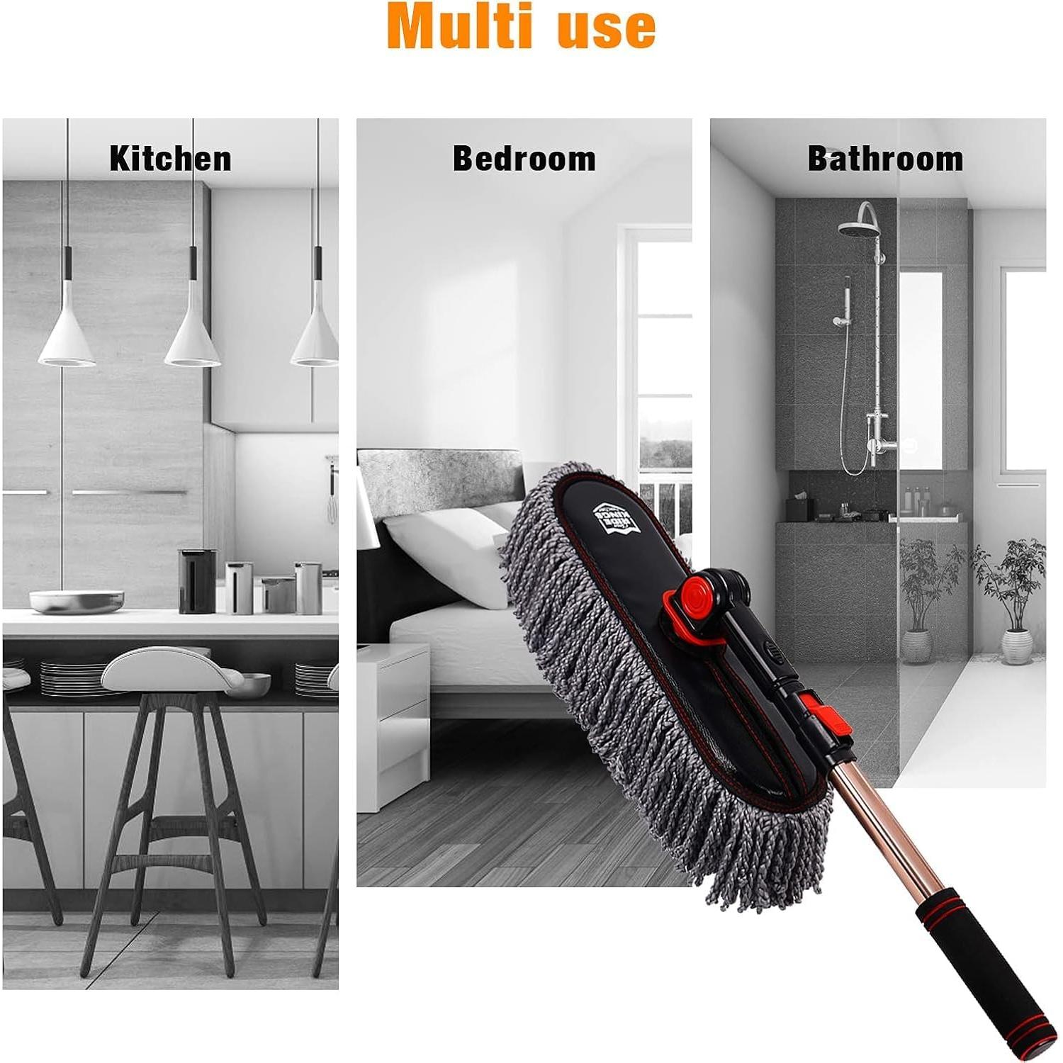 Juego de Limpiadores de Coche RIDE KINGS Microfibra Gris