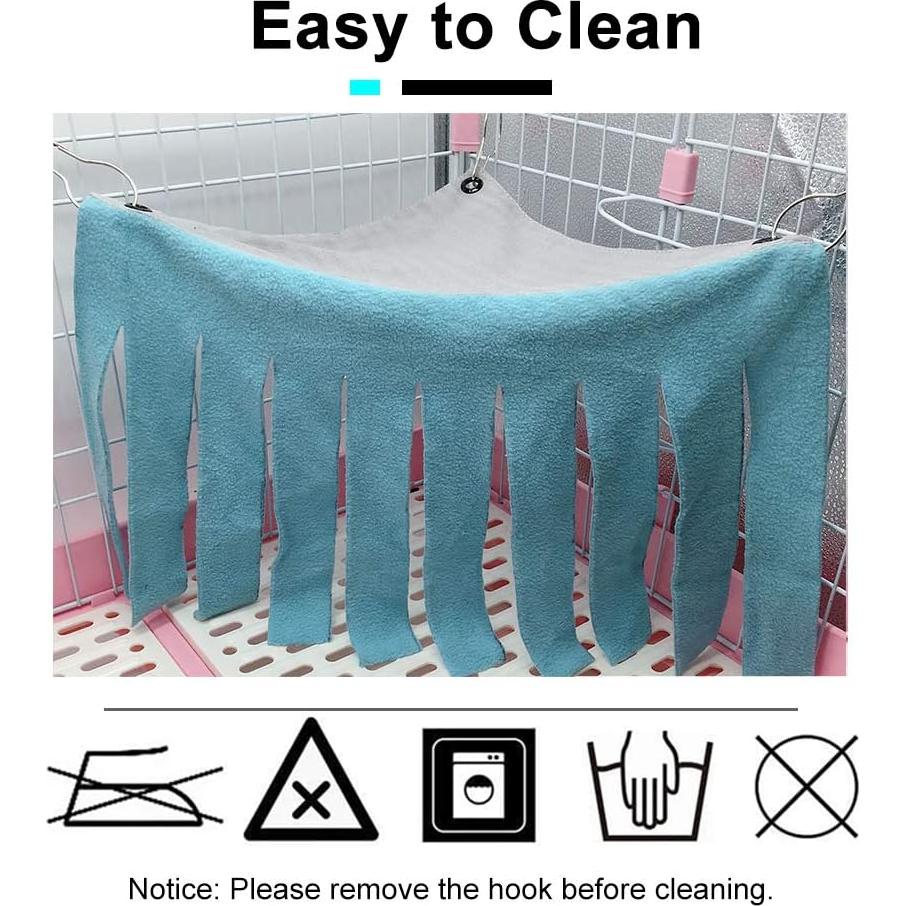 Escondite para Hámster WishLotus 44.5x30.5cm Azul y Gris