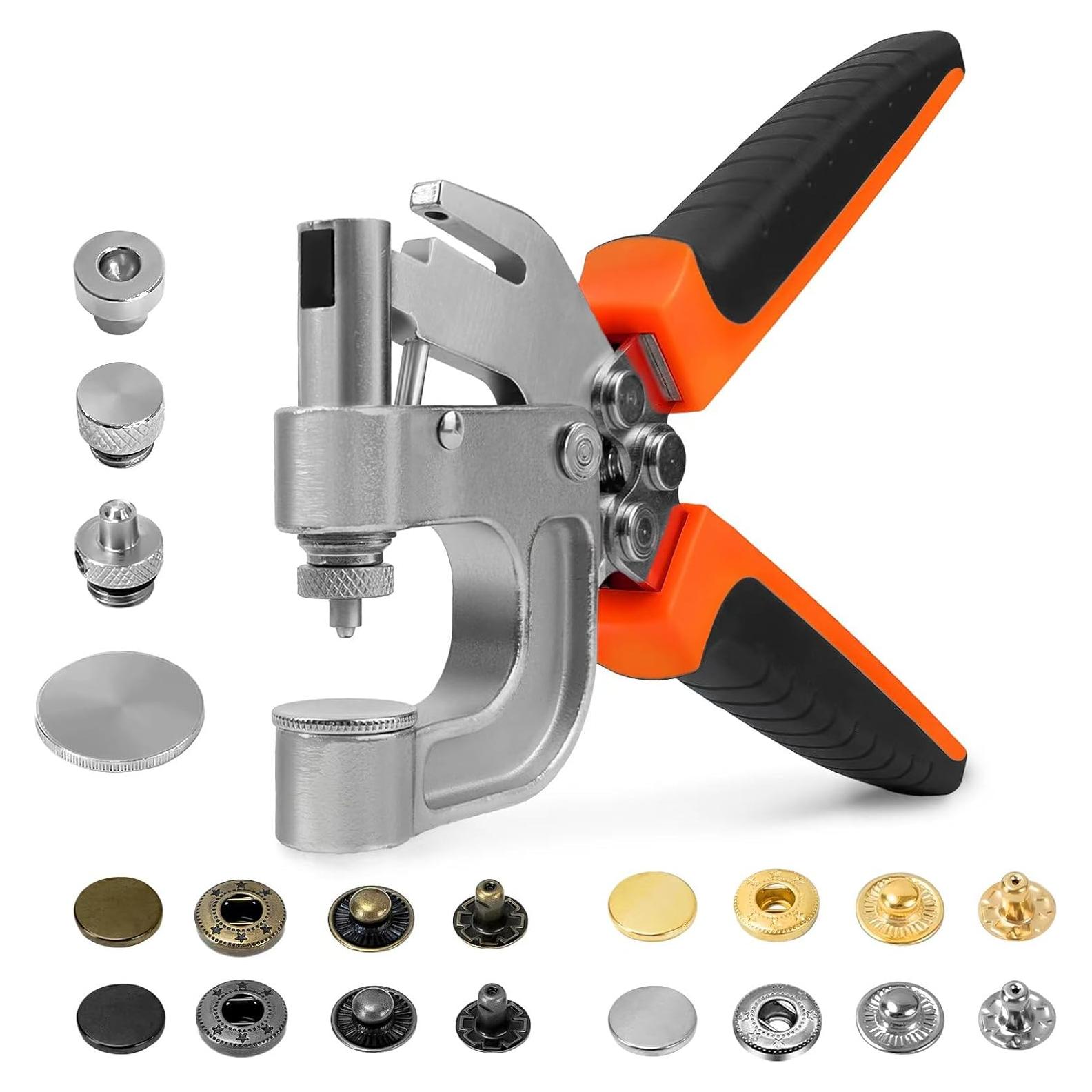 Kit de Botones a Presión Sopnom 12.5mm - 40 Juegos de 4 Colores