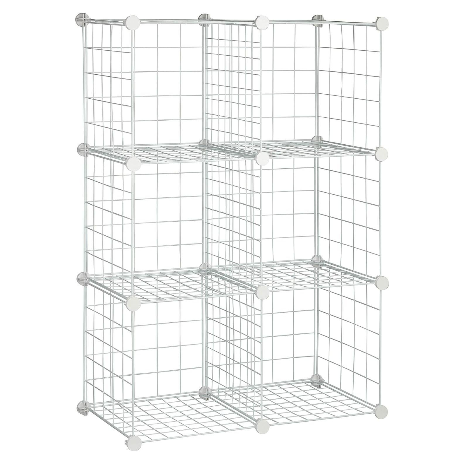 Cubo de Almacenamiento Modular Honey-Can-Do SHF-03521 Blanco