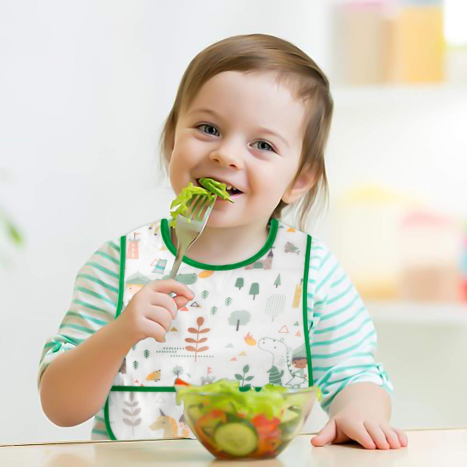 Set de 5 Baberos Impermeables R HORSE para Bebés 6-24 Meses