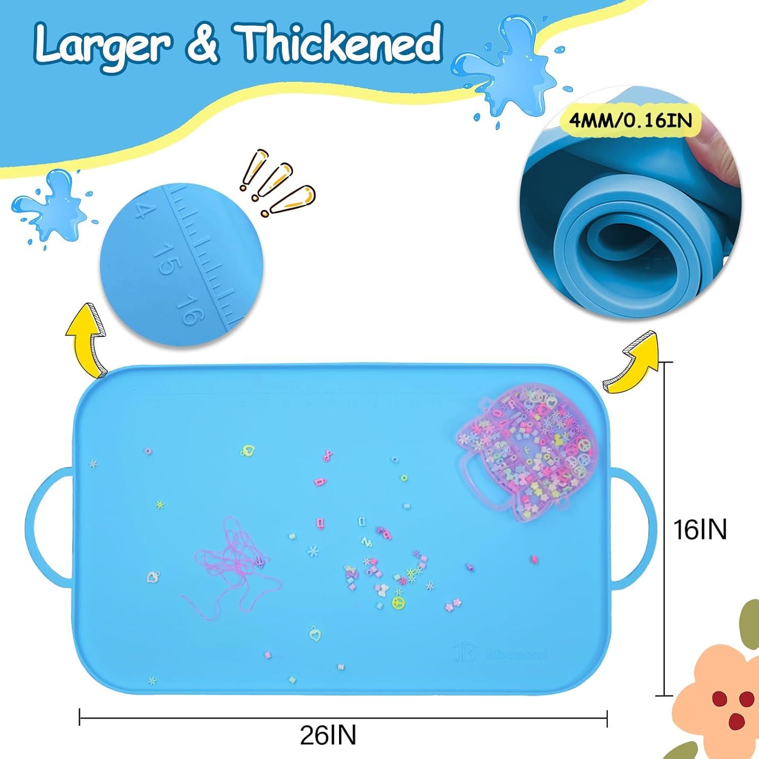 Estera de Pintura de Silicona Effidula 66x41cm Azul