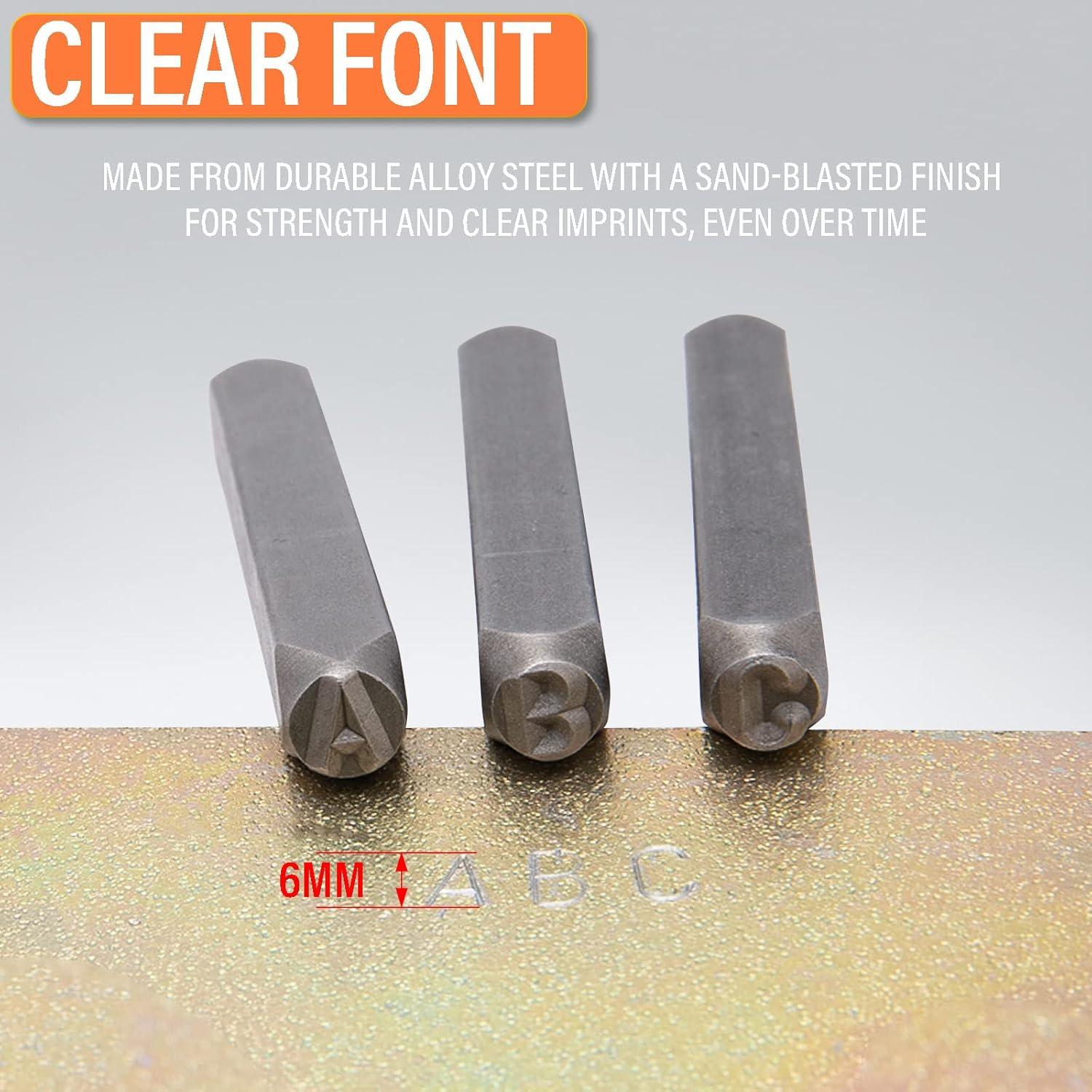 Juego de Troqueles de Letras y Números LEIMO KPARTS 36Pcs