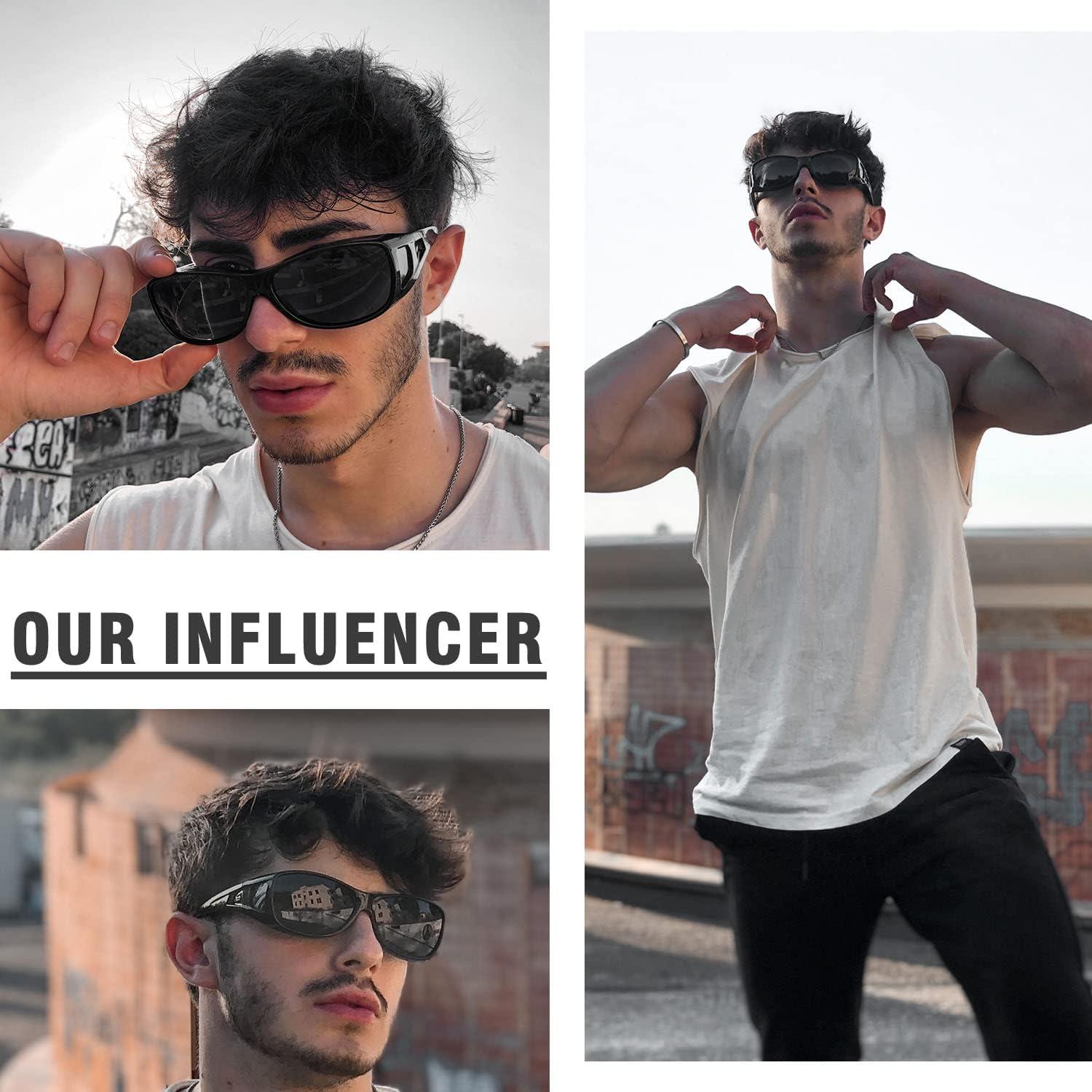 Gafas de Sol DUCO Polarizadas Fitover UV400 para Miopes