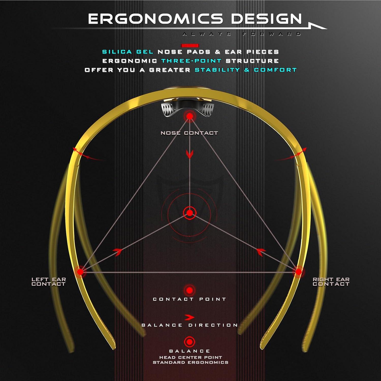 Gafas de Sol Deportivas ATTCL KC11 para Ciclismo UV400