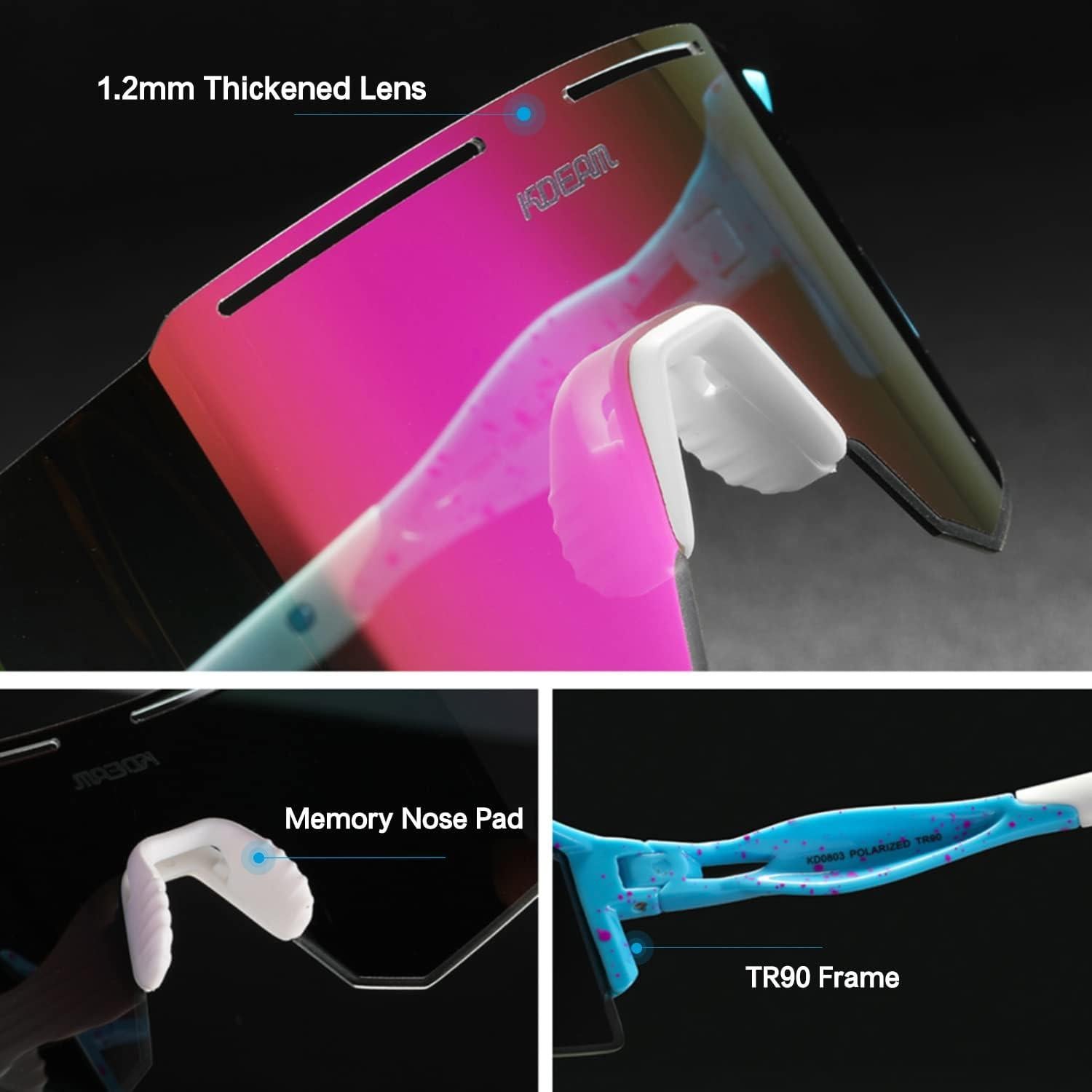 Gafas de sol deportivas polarizadas IKTOD C-01 UV400 unisex