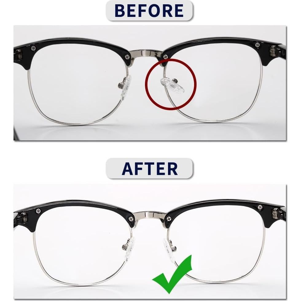 Kit de Reparación de Gafas iGeyzoe con Alicates y Destornillador