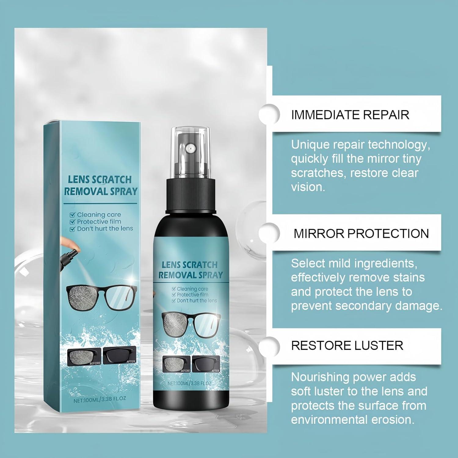 Spray Limpiador y Removedor de Rayones para Gafas Gartiage 132g
